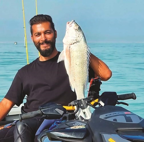أشكناني: صيد «الجت سكي» بوقفة الماية