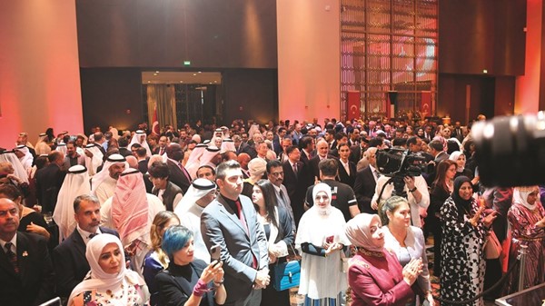 حضور ديبلوماسي وشعبي كبير في الاحتفال