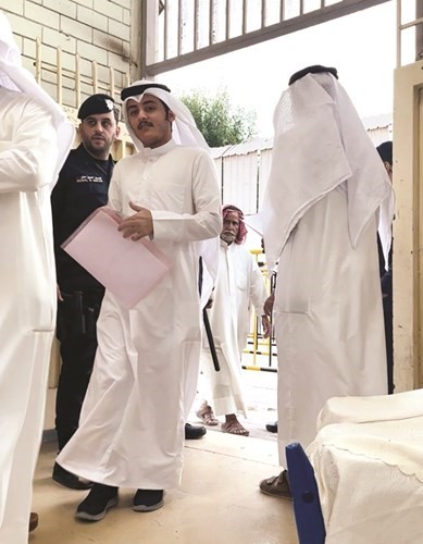 جانب من انتخابات جمعية الظهر التعاونية