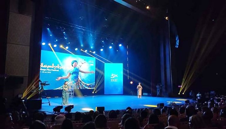 thumbnail_افتتاج مهرجان قرطاج السينمائي بحضور القديرة منى واصف