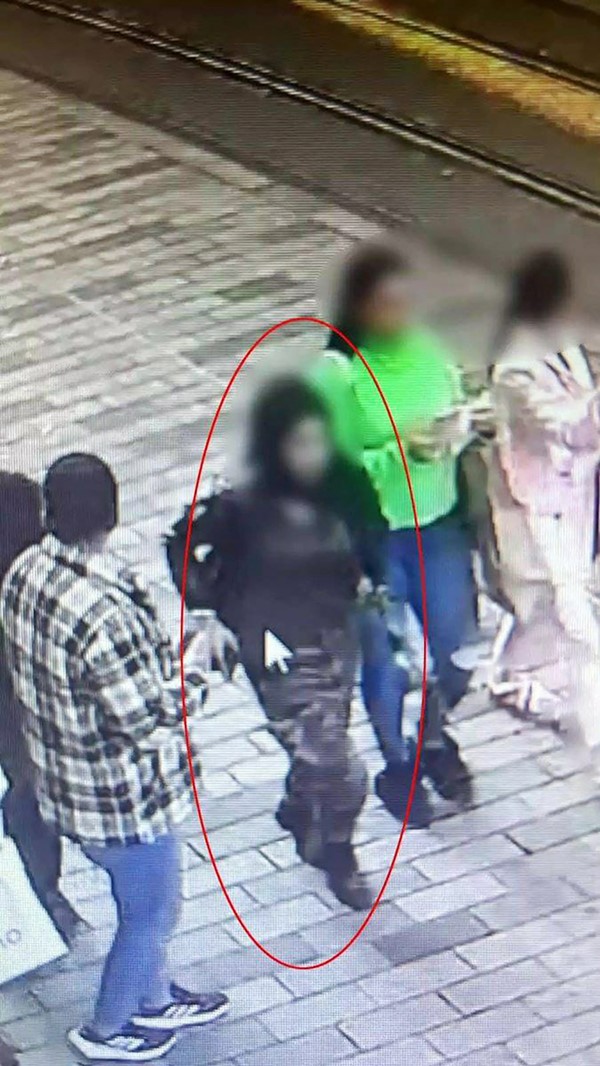  صورة تداولتها وسائل إعلام تركية قالت إنها للمرأة المشتبه بضلوعها في التفجير