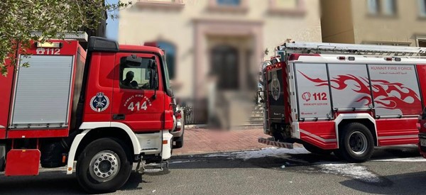 فرق الإطفاء سيطرت على حريق منزل في منطقة فهد الأحمد