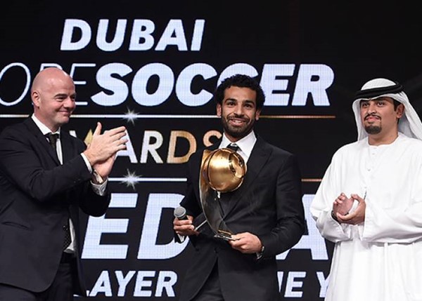 محمد صلاح يتوجه لدبي بعد ترشيحه لجائزة جلوب سوكر