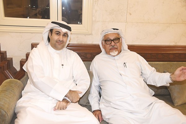 علي درويش والإعلامي علي حسين