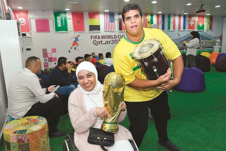 جانب من تفاعل أبطال نادي الطموح الرياضي