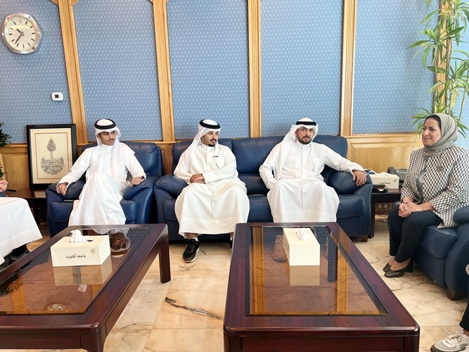 ممثلو الاتحاد الوطني لطلبة الجامعة التقوا بمدير جامعة الكويت بالإنابة