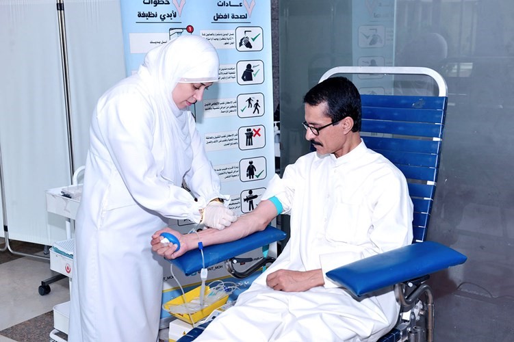 إدارة الأمن والسلامة اختتمت حملة التبرع بالدم