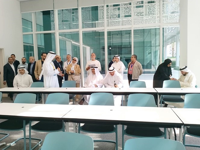 د.الظفيري: المشروع يمثل نموذجاً لرغبة الجامعة في أن يكون الحرم الجامعي بيئة جاذبة وإبداعية للطلبة