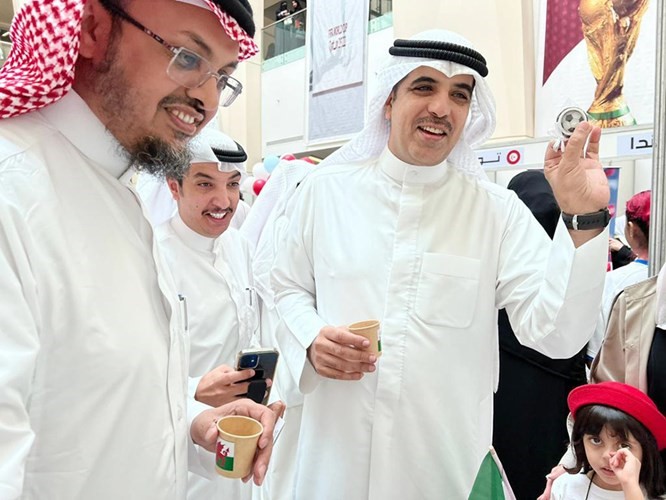 كلية التربية تقيم فعالية ومعرض كأس العالم الرياضي