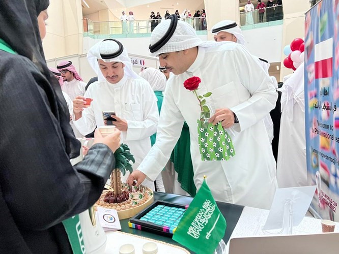 كلية التربية تقيم فعالية ومعرض كأس العالم الرياضي