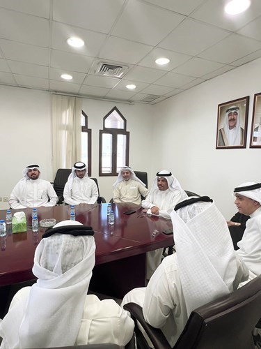 عميد شؤون الطلبة التقى ممثلي الاتحاد الوطني لطلبة جامعة الكويت