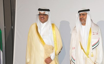 سفير المملكة العربية السعودية الأمير سلطان بن سعد مقدما التهاني