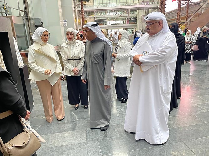 وزير التربية افتتح معرض «خيوطنا ذهب»: نهدف إلى تنمية المواهب وصقلها