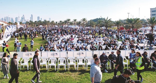 مشاركات كثيفة في سباق الوطني للجري