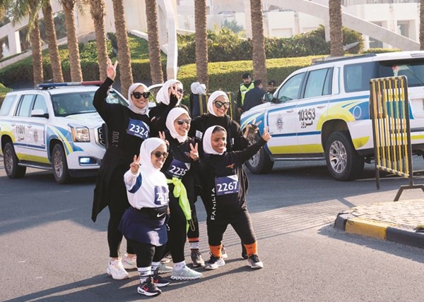 جانب من المشاركين في الفعالية من ذوي الهمم