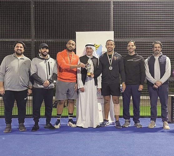 الأنشطة الرياضية بعمادة شؤون الطلبة نظمت بطولة البادل الجامعية الأولى