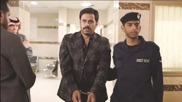  عبدالله بوشهري في مشهد من العمل