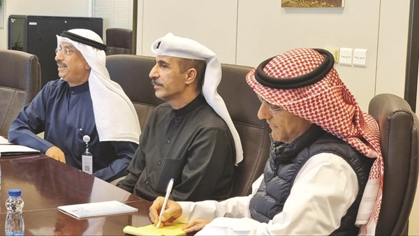 وفد من مؤسسة الكويت للتقدم العلمي زار جامعة الكويت لتنسيق التعاون البحثي المشترك بين المؤسستين