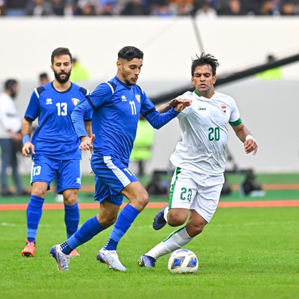 وديا.. الأزرق يخسر من العراق بهدف