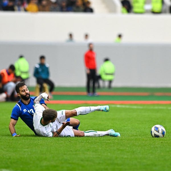 وديا.. الأزرق يخسر من العراق بهدف