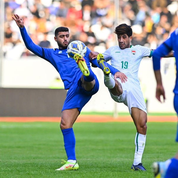 وديا.. الأزرق يخسر من العراق بهدف