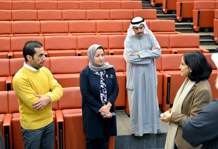 مدير الجامعة بالإنابة اطلع على استعدادات كلية العلوم لإطلاق القمر الاصطناعي الأول «كويت سات1»