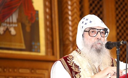 القمص بيجول الأنبا بيشوي يلقي عظة عيد الميلاد