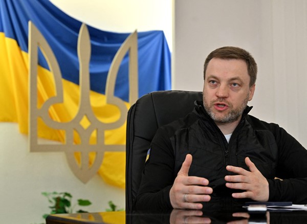 وزير الداخلية الأوكراني دنيس موناستيرسكي