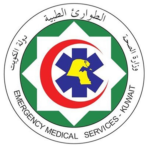 شعار إدارة الطوارئ الطبية