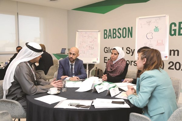 «منتدى بابسون العالمي لريادة الأعمال 2023» ينطلق في جامعة الشرق الأوسط الأمريكية (AUM)
