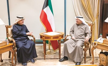 نائب وزير الخارجية بحث مع السفير البحريني العلاقات الأخوية بين البلدين
