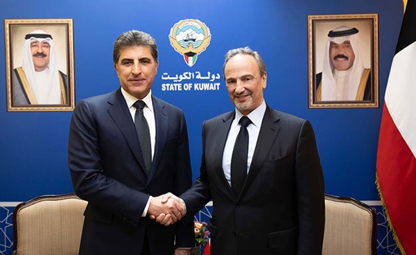 وزير الخارجية بحث مع رئيس إقليم كردستان العراق التحديات الأمنية أمام دول المنطقة