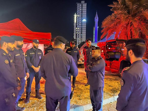 نائب رئيس قوة الإطفاء العام لقطاع المكافحة تفقد نقاط « القوة »المكلفة بتأمين الاحتفالات الوطنية في مختلف مناطق البلاد