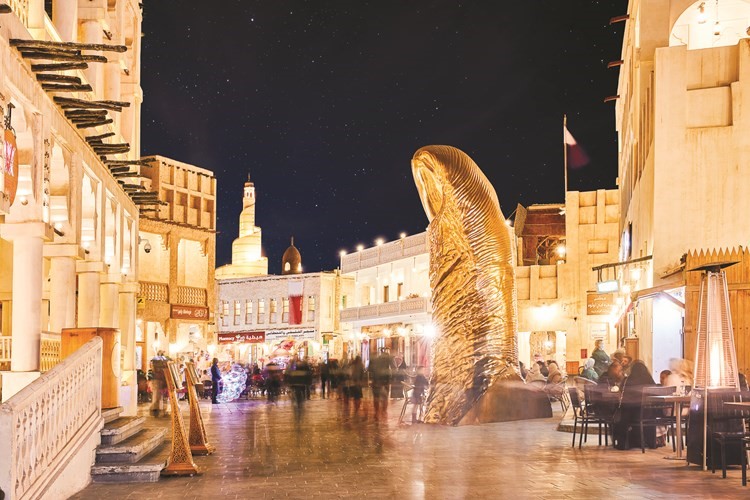 سوق واقف يمثل تجربة ممتعة لزوار قطر