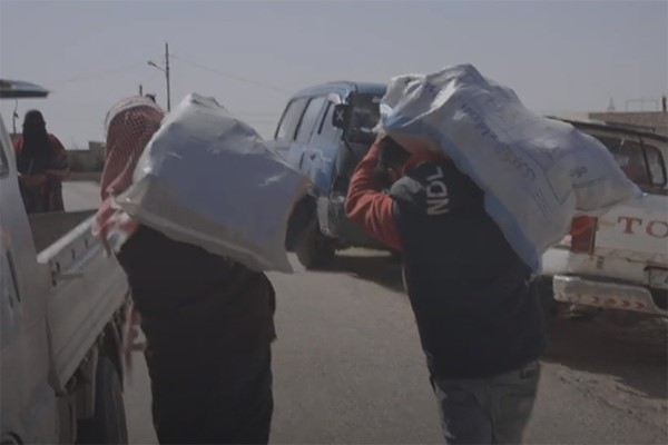 مساعدات غذائية لـ 1000 أسرة محتاجة ولاجئة بالأردن