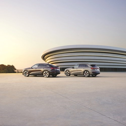 «أودي» تكشف عن Q8 e-tron الكهربائية بالكامل في الشرق الأوسط