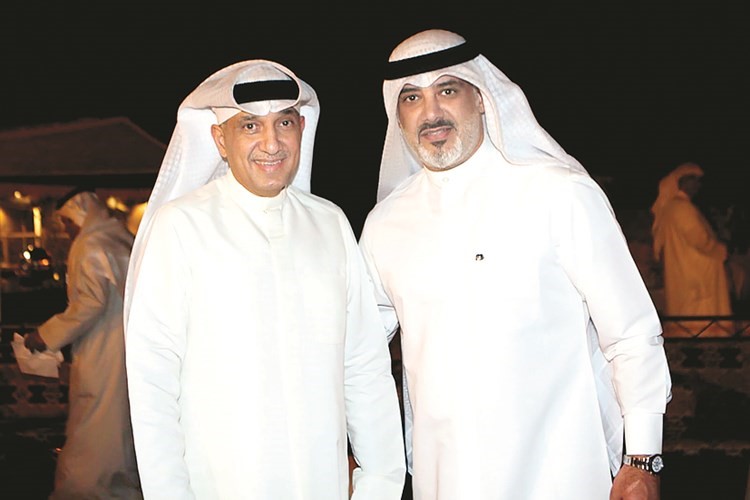 راشد الكندري مع حامد الهزيم