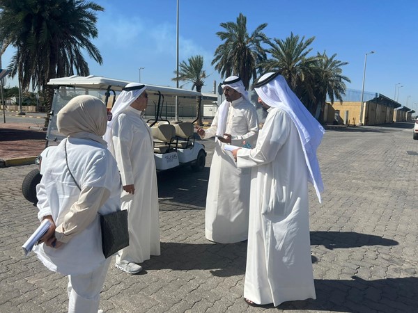 مدير عام الجمارك سليمان الفهد تفقّد ميناء الدوحة واطلع على سير العمل فيه