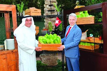 سفير سويسرا: الزراعة الذكية مشروع جيد للكويت يمكنها من إنتاج وتصدير المحاصيل الزراعية