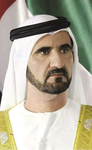 صاحب السمو الشيخ محمد بن راشد آل مكتوم
نائب رئيس الامارات رئيس مجلس الوزراء حاكم دبي