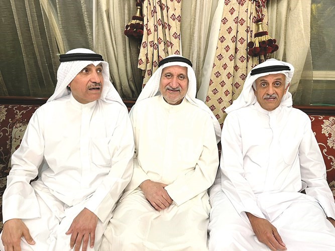 وائل الخالد وعبدالله السميط وفيصل البرجس