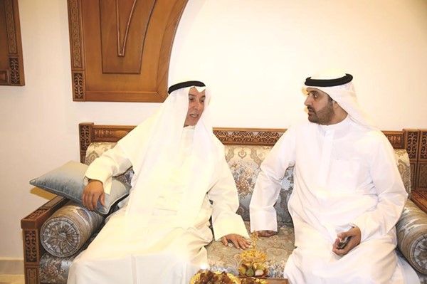 د. غازي العياش وعادل الغانم
