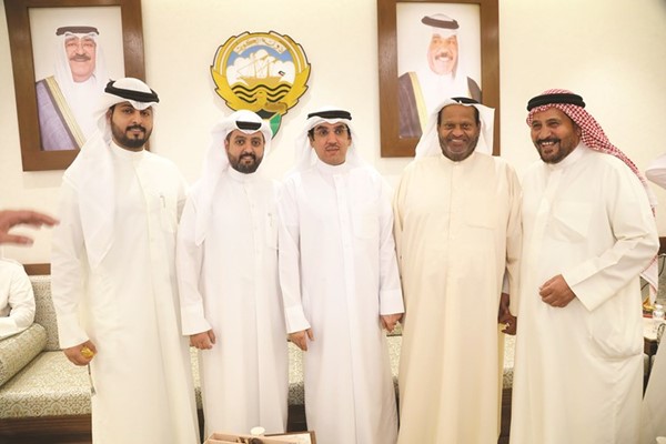 عبدالله العرادة مهنئا حامد البذالي بالشهر الفضيل