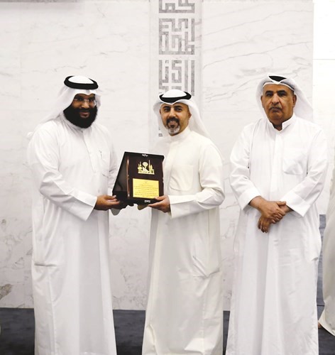 جانب من التكريم