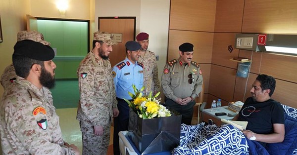وفد التوجيه المعنوي في «الدفاع» زار المرضى بمستشفى جابر للقوات المسلحة وهنأهم بالعيد