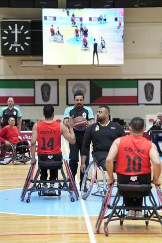 جانب من مباراة مصر والأردن