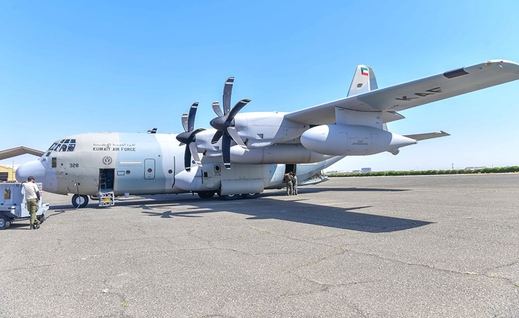 طائرة محملة بالمساعدات الإغاثية إلى السودان الشقيق