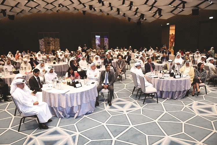 جانب من الحضور خلال مؤتمر الاستثمار الكويتيالهندي	(محمد هاشم)