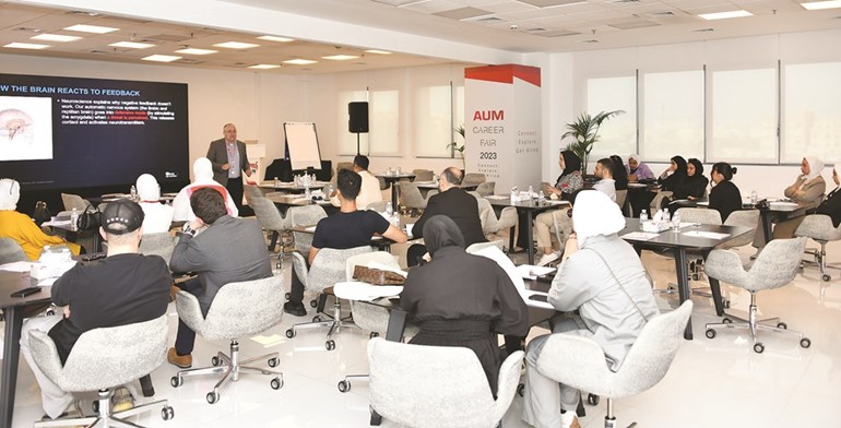 معرض التوظيف التاسع في جامعة الشرق الأوسط الأمريكية بمشاركة 48 شركة محلية وعالمية رائدة من مختلف القطاعات