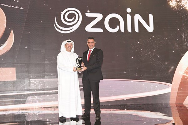 تكريم شركة زين